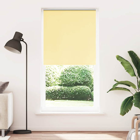 Vidaxx Verdunkelungsrollo 100x210 cm Stoffbreite 95,7 cm Gelb
