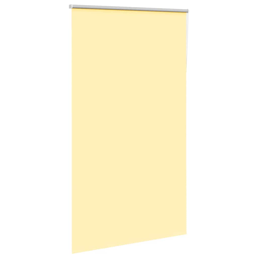 Vidaxx Verdunkelungsrollo 135x210 cm Stoffbreite 131,6 cm Gelb