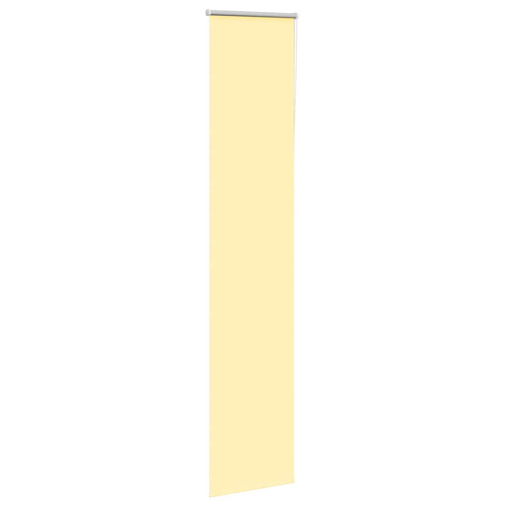 Vidaxx Verdunkelungsrollo 55x230 cm, Stoffbreite 50,7 cm Gelb