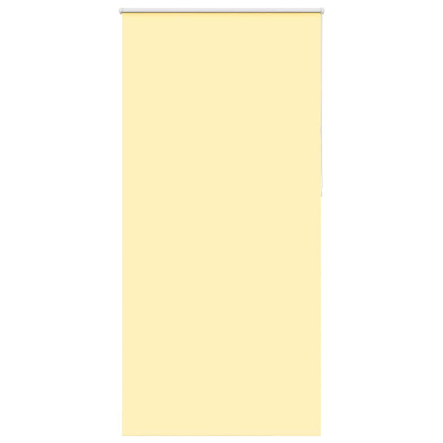 Vidaxxl Rollo 95x230 cm Verdunkelungsstoff Breite 90,7 cm Gelb