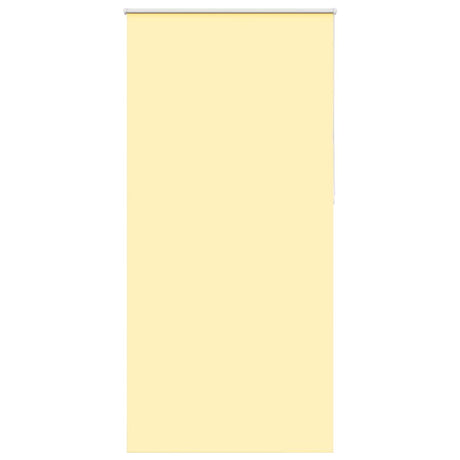 VidaXL Rollo 115x230 cm Verdunkelungsstoff Breite 110,7 cm Gelb