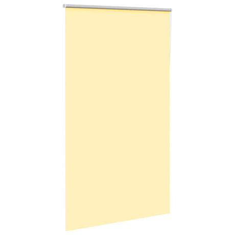 VidaXL Rollo 120x230 cm Verdunkelungsstoff Breite 116,6 cm Gelb