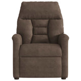 Vidaxl massagestoel microvezelstof bruin