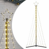 Vidaxxl LED-Weihnachtsbaum 339 LEDs warmweiß 182 cm