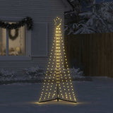 Vidaxxl LED-Weihnachtsbaum 339 LEDs warmweiß 182 cm