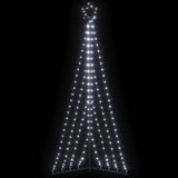 Vidaxxl LED-Weihnachtsbaum 339 LEDs kaltweiß 182 cm