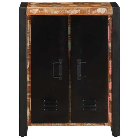 Vidaxl dressoir 55x35x70 cm massief gerecycled hout meerkleurig