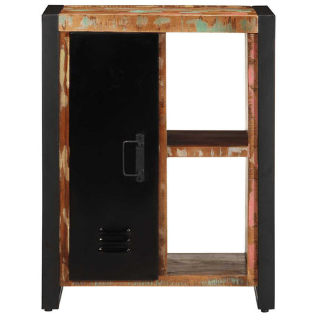 Vidaxl dressoir 55x35x70 cm massief gerecycled hout meerkleurig
