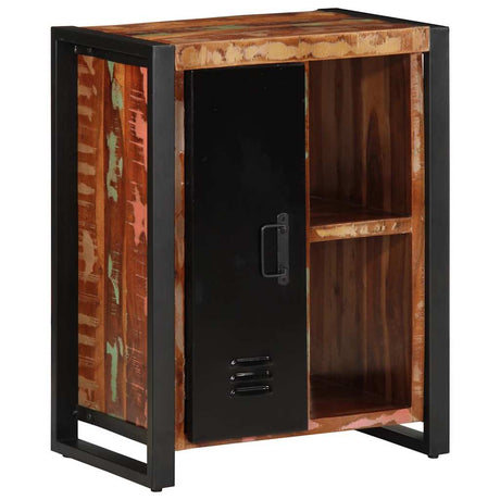 Vidaxl dressoir 55x35x70 cm massief gerecycled hout meerkleurig