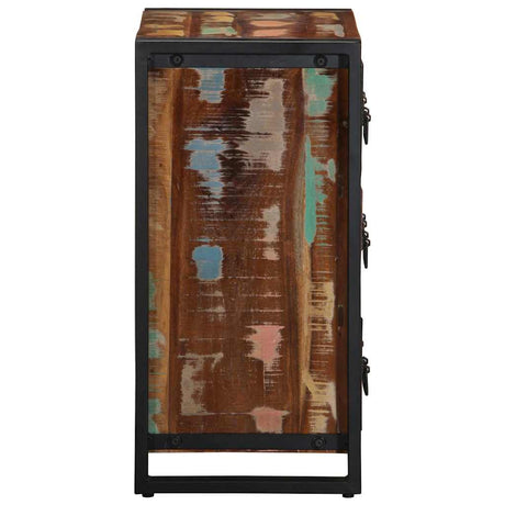 Vidaxl dressoir 50x35x70 cm massief gerecycled hout