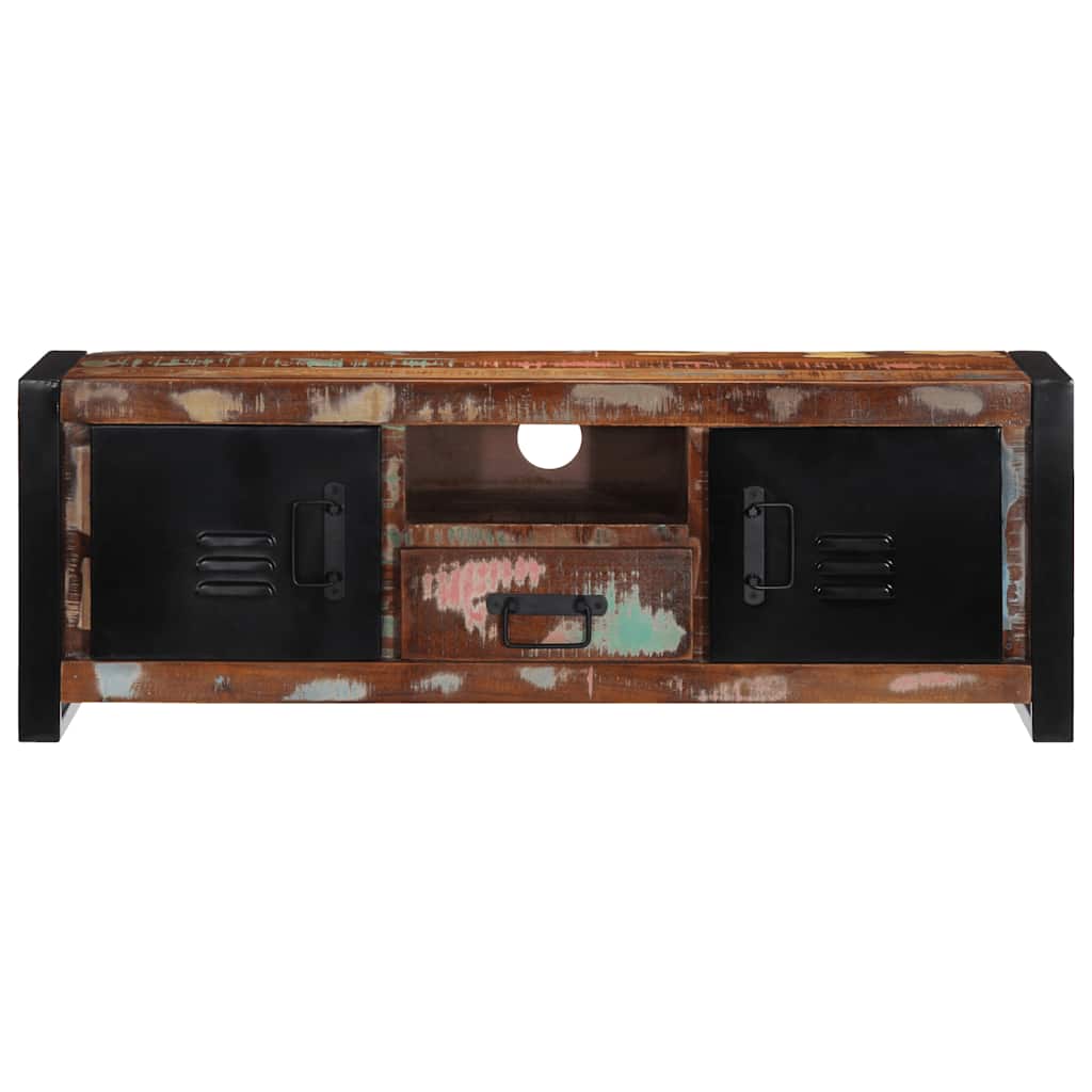 Vidaxl tv-meubel 100x30x35 cm massief gerecycled hout