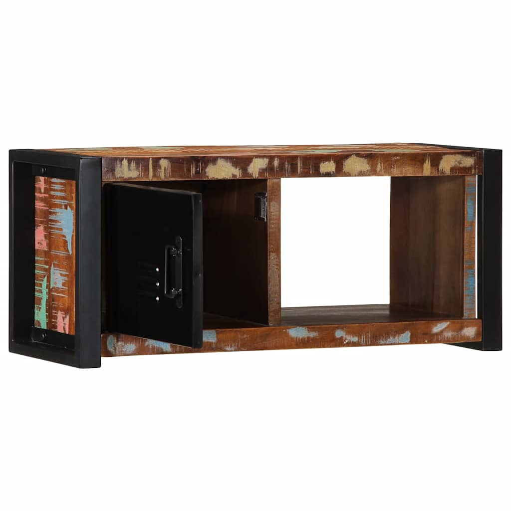 Vidaxl tv-meubel 80x30x35 cm massief gerecycled hout