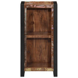 Vidaxl nachtkastje 40x30x80 cm massief gerecycled hout