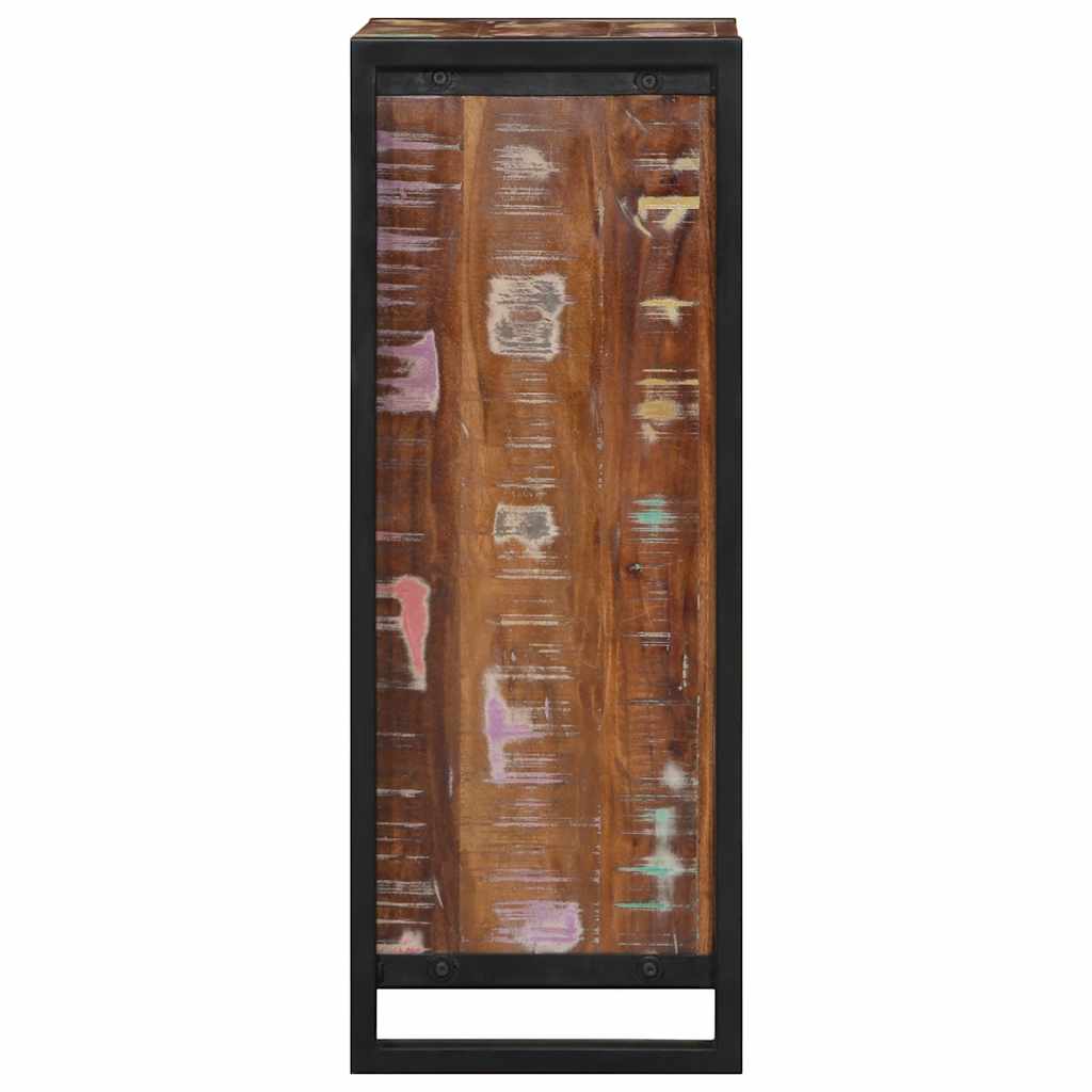 Vidaxl nachtkastje 40x30x80 cm massief gerecycled hout