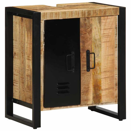Vidaxl badkamerkast bruin 55 x 35 x 60 cm massief mango hout