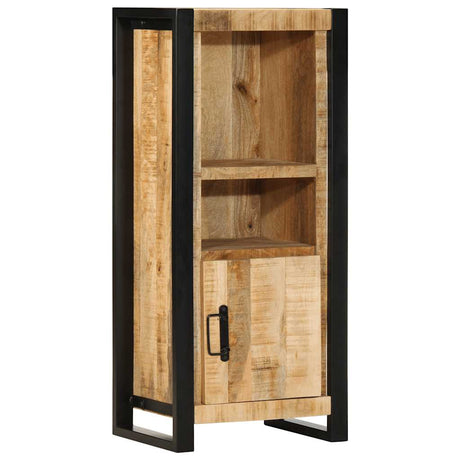 Vidaxl badkamerkast 40x30x90 cm massief ruw mangohout
