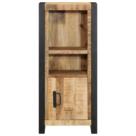 Vidaxl badkamerkast 40x30x90 cm massief ruw mangohout