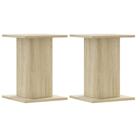 VidaXL Pflanzenständer 2 Stk. 30x30x40 cm Holzwerkstoff Sonoma-Eiche