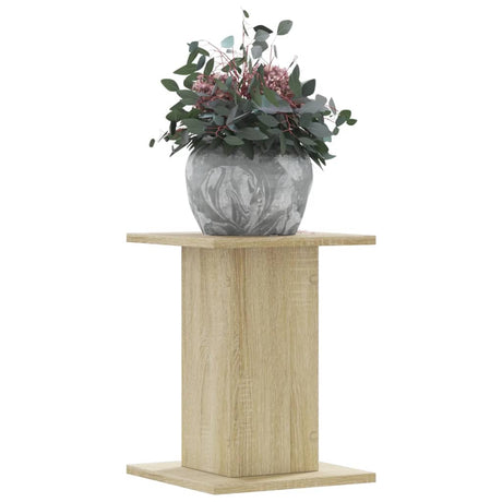 VidaXL Pflanzenständer 2 Stk. 30x30x40 cm Holzwerkstoff Sonoma-Eiche