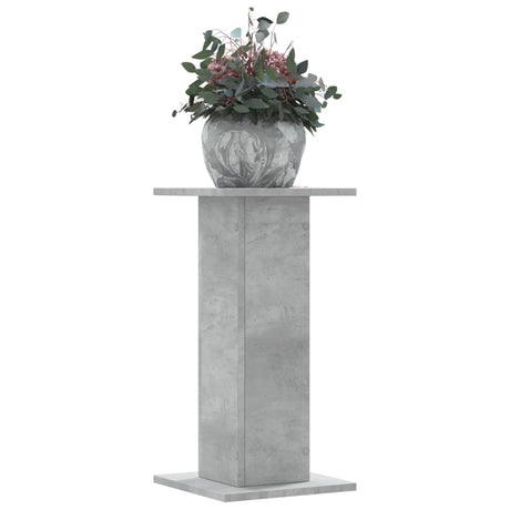 Vidaxx Pflanzenständer 2 Stück 30x30x60 cm Holzwerkstoff Betongrau