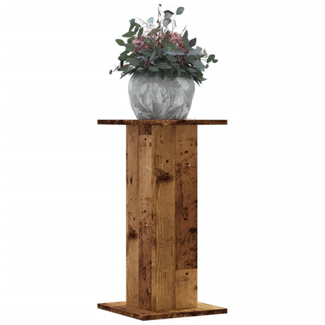 Vidaxx Pflanzenständer 2 Stück 30x30x60 cm behandeltes Holz, altholzfarben