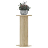 VidaXL Pflanzenständer 2 Stk. 30x30x80 cm Holzwerkstoff Sonoma-Eiche