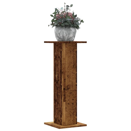 Vidaxx Pflanzenständer 2 Stück 30x30x80 cm behandeltes Holz, altholzfarben