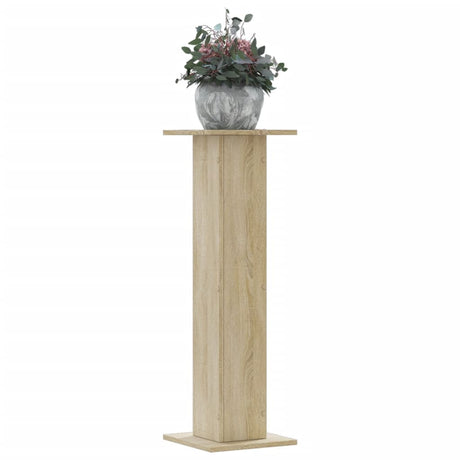 Vidaxx Pflanzenständer 2 Stück 30x30x95 cm Holzwerkstoff Sonoma-Eiche