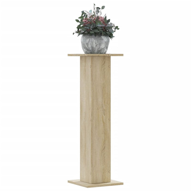 Vidaxx Pflanzenständer 2 Stück 30x30x95 cm Holzwerkstoff Sonoma-Eiche