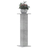 Vidaxx Pflanzenständer 2 Stück 30x30x95 cm Holzwerkstoff Betongrau