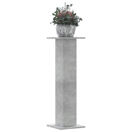 Vidaxx Pflanzenständer 2 Stück 30x30x95 cm Holzwerkstoff Betongrau