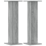 Vidaxx Pflanzenständer 2 Stk. 30x30x95 cm Holzwerkstoff Sonoma grau