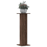 Vidaxx Pflanzenständer 2 Stück 30x30x95 cm Holzwerkstoff braune Eiche
