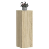 VidaXL Pflanzenständer 2 Stk. 33 x 33 x 100 cm, Holzwerkstoff Sonoma-Eiche