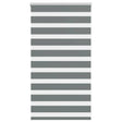 VidaXL Zebra-Rollo 70x100 cm Stoffbreite 65,9 cm Dunkelgrau
