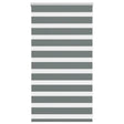 VidaXL Zebra-Rollo 85x100 cm Stoffbreite 80,9 cm Dunkelgrau