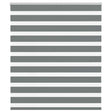 VidaXL Zebra-Rollo 125x100 cm Stoffbreite 120,9 cm Dunkelgrau
