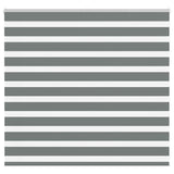 VidaXL Zebra-Rollo 155x100 cm Stoffbreite 150,9 cm Dunkelgrau