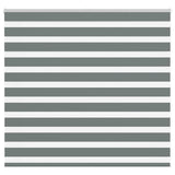 VidaXL Zebra-Rollo 165x100 cm Stoffbreite 160,9 cm Dunkelgrau
