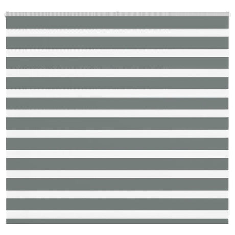 VidaXL Zebra-Rollo 165x100 cm Stoffbreite 160,9 cm Dunkelgrau