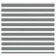VidaXL Zebra-Rollo 165x150 cm Stoffbreite 160,9 cm Dunkelgrau