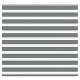 VidaXL Zebra-Rollo 165x150 cm Stoffbreite 160,9 cm Dunkelgrau