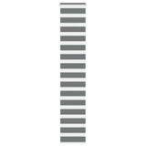 VidaXL Zebra-Rollo 45x200 cm Stoffbreite 40,9 cm Dunkelgrau