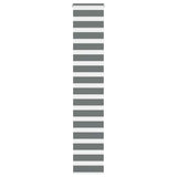 VidaXL Zebra-Rollo 50x200 cm Stoffbreite 45,9 cm Dunkelgrau