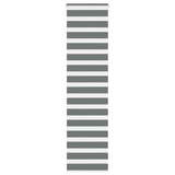 Vidaxx Zebra-Rollo 70x200 cm Stoffbreite 65,9 cm Dunkelgrau