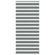 VidaXL Zebra-Rollo 95x200 cm Stoffbreite 90,9 cm Dunkelgrau
