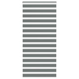 VidaXL Zebra-Rollo 95x200 cm Stoffbreite 90,9 cm Dunkelgrau