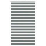 VidaXL Zebra-Rollo 125x200 cm Stoffbreite 120,9 cm Dunkelgrau