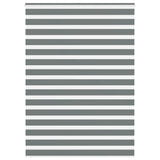 Vidaxx Zebra-Rollo 160x200 cm Stoffbreite 155,9 cm Dunkelgrau