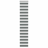 VidaXL Zebra-Rollo 40x230 cm Stoffbreite 35,9 cm Dunkelgrau